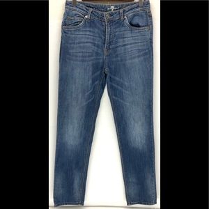 7 For All Mankind Slimmy Jeans Mid Rise